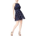 thumbnail image 1 of Vestido Maison Jules Womens Kimberly A-Line Azul Grande, 1 of 1