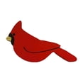 thumbnail image 2 of Clearance Sale! Lssam Statues For Home Decor Statue Decor Wooden Bird Tabletop Decoration Home Arrangement Double Printing Red Bird Party Decoration, 2 of 8