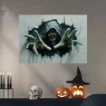 thumbnail image 2 of Halloween, Window Sticker, Giant Horror, Silhouette Window Sticker, Party Decoration, 2 of 5