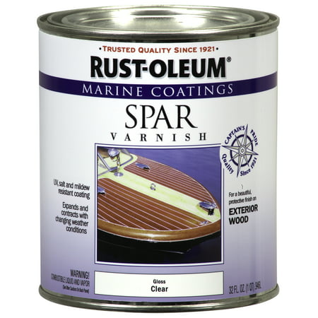 Rust-Oleum Marine Coatings Spar Varnish Gloss, (Best Varnish For Furniture)