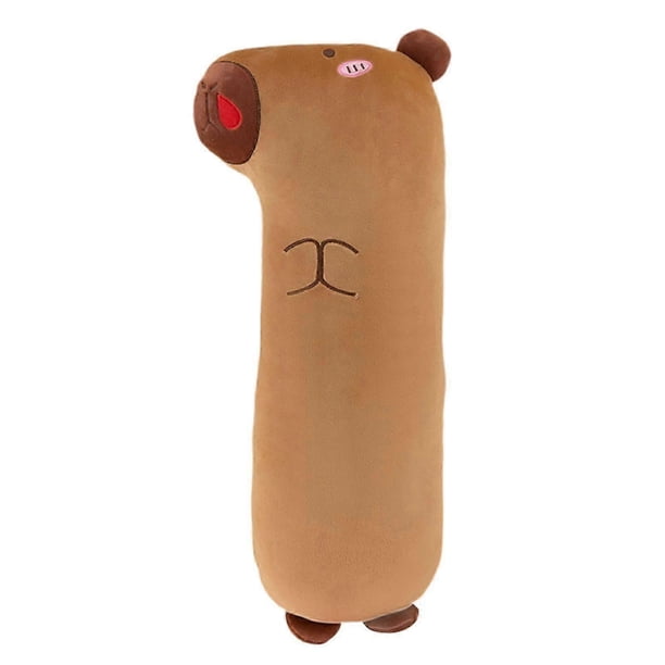 Long Capybara Stuffed Plushie Toy Cute Capybara Plushie Stuffed Toy for Adults
