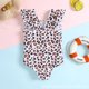 thumbnail image 5 of Laklulu Trajes de baño para niñas Traje de baño para niñas Traje de baño para niñas Traje de baño de una pieza con volantes Traje de baño para niñas Traje de baño de una pieza estampado para niñas, 5 of 5