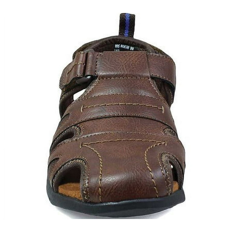 Nunn Bush Men's Rio Grande Closed Toe Fisherman Sandal - Walmart.com