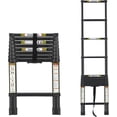 thumbnail image 3 of Telescopic Ladder  Aluminum Telescoping Ladder with  Feet  Portable Extension Ladder for Household and Outdoor Capacity, 3 of 6