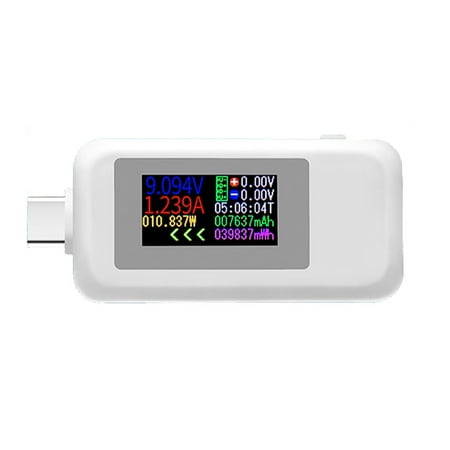 

KWS-1902C Type-C Color Display USB Tester Current Voltage Monitor Power Meter Mobile Battery Bank Charger Detector Tool