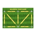 thumbnail image 1 of koolsoo Football Training Mat Rug Carpet Sturdy Training Equipments Folding Practical Soccer Training Mat for Outdoor Adults Starters 40cmx60cm, 1 of 9