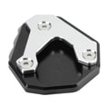 thumbnail image 1 of VOBOR, Pata de Cabra para Motocicleta, ampliadora, Soporte Lateral de aleación de Aluminio, Placa de extensión, Almohadilla de Repuesto para CB500X 2019 +, Accesorios para Motocicleta(Negro), 1 of 5