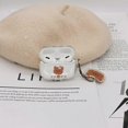 thumbnail image 5 of Compatible con AirPods Pro Case Bear, funda transparente, suave y de TPU con diseño de animales en 3D para AirPods Pro, funda divertida y kawaii para niñas y mujeres., 5 of 5