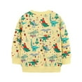thumbnail image 5 of ATAIKU 2-7Y Toddler and Little Boys Dinosaur Sweatshirts Cotton Long Sleeve Pullover Crewneck Tops for Kids Boy, 5 of 8