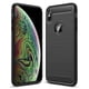 thumbnail image 1 of Funda Premium Fibra De Carbono NETONBOX Para iPhone XS Max Suave Flexible Color Negro, 1 of 2