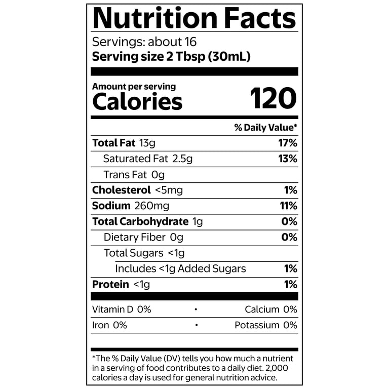 carbs in blue cheese salad dressing Marie's Lite Chunky Blue Cheese Dressing