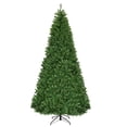 thumbnail image 4 of Patiojoy 9' Artificial Christmas Tree PVC Material Metal Stand Holiday Decoration w/ 1000 LED Lights, 4 of 7