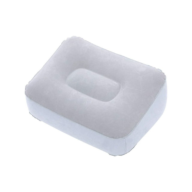 Birdeem Flocking Leg Pillow Pvc Inflatable Four-Corner Foot Pad Home Outdoor Sofa Foot Massage Leg Massage Pillow To Relieve Fatigue Pillow Solid Color Pillow