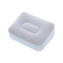 PureCasa Polyester Thick Pillows Soft Bed Pillow for Bed Sofa Couch, Solid Color Skin-Friendly Body Pillows Bedding Supplies Home Decor, Cute Leg Pillow for Hugging Sleep, 14"x12"x7", 1PC, Gray