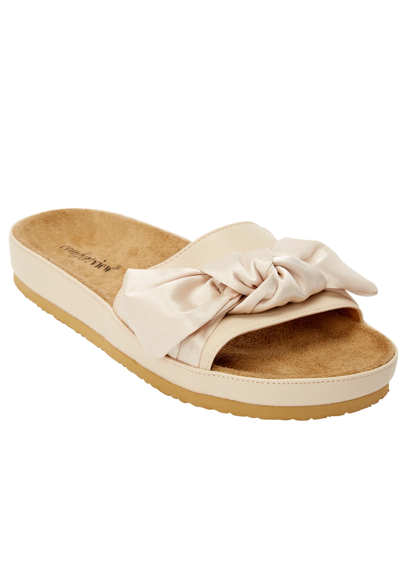 wide width footbed sandals
