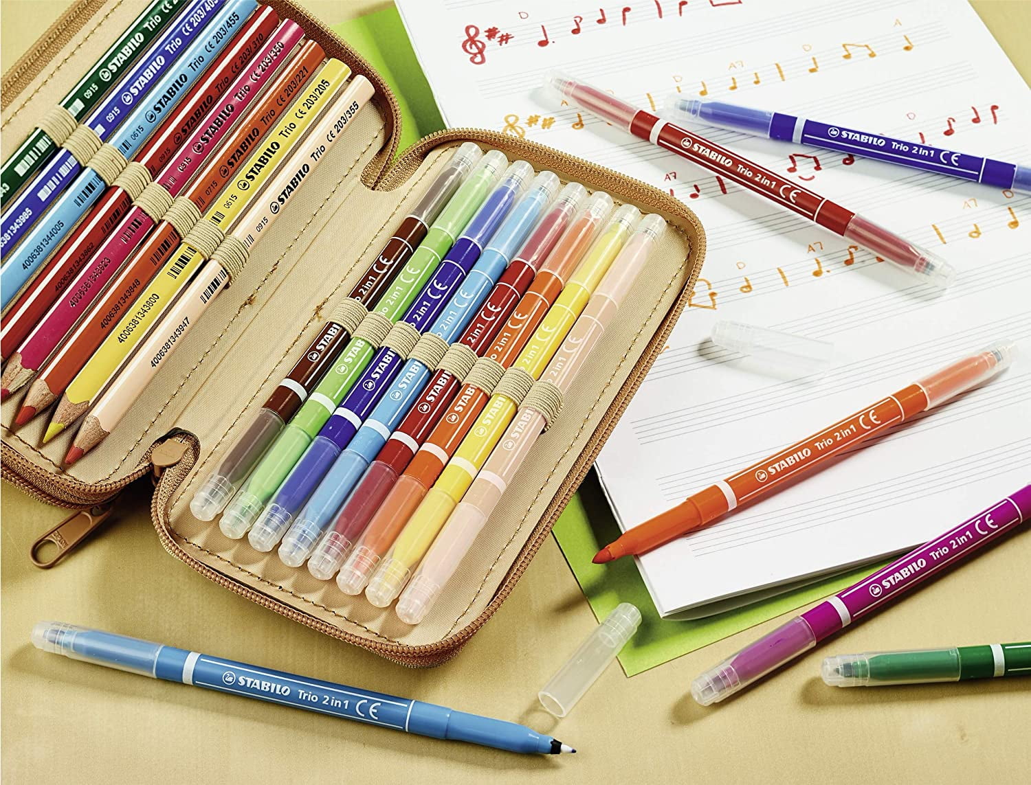 Stabilo® Trio 2 in 1 Set