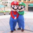 thumbnail image 5 of Disfraz de muñeco de dibujos animados de Super Mario de Disney, muñeco personalizado para caminar, jugar en vivo, promoción de eventos, accesorios, mascota títere, 5 of 5