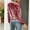Red, variant on Women's Autumn Winter Sequin Long Sleeve Cardigan Baseball Jacket
