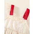 thumbnail image 4 of Infant Girls Summer Princess Dress Elegant Butterfly Wings Casual A-Line Party Dress, 4 of 9