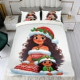 thumbnail image 4 of Moana Themed Bed Sheet Set Three Piece Set 53x79 Inches Comfortable And Skin Friendly Unique Design Creating A Star Studded Night, 4 of 6
