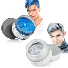 Mofajang Hair Wax 2 Colors Kit Temporary Hair Coloring Styling