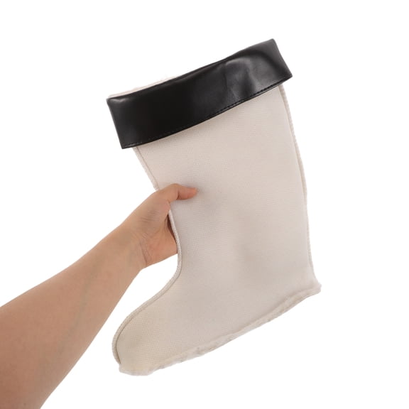 HONMEET 2-Pack Thermal Boot Liners for Rain Boots - Insulated Thick Fleece Insoles for Winter Rubber Shoes, Men & Women Size 42-44