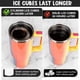 thumbnail image 5 of Bandeja de Silicona para Cubitos de Hielo con Tapa, Molde para Hielo de Fácil Liberación, Máquina para Hacer Cubitos de Hielo Flexible para Whisky, Cóctel, Negro, 5 of 6