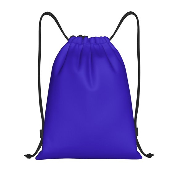 Fotbe Darkblue Bolsa Mochila con Cordón Estampada, Bolsa de Gimnasio Deportiva, Bolsa Cinch, Bolsa con Cordón para Hombres y Mujeres-Medium