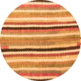 thumbnail image 1 of Ahgly Company Indoor Round Southwestern Orange Country Area Rugs, 7' Round, 1 of 1