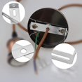 thumbnail image 3 of 4 Pieces Ceiling Plate Holder,Chandelier Fixing Accessories,Ceiling Fixing Holder,For Home Office Ceiling Chandelier Lighting Lamp Holder A, 3 of 5