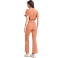 thumbnail image 2 of Niaahinn Women's Medical Scrubs Set - Quick Dry V-Neck Top with Pants, Multiple Pockets, Adjustable Drawstring, 10 colors, 2 of 7