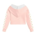 thumbnail image 6 of KPOPLK Fleece Hoodie, Hooded Sweatshirt for Boys, Pullover Sweatshirt(9-10 Y,Pink), 6 of 6