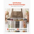 thumbnail image 4 of VEVOR Canning Supplies Starter Kit, 11 Pieces Stainless Steel Water Bath Canning Kit for Beginners, Canning Tools Set: Pot, Rack, Lid, Ladle, Funnel, Tongs, Jar Lifter, Wrench, Measuring Cup, 4 of 9