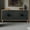 Black, variant on Vintage White Large Faceted Carved And Spliced Doors Combined With Black Frames For TV Stand Table,Sideboards, Accent Cabinets