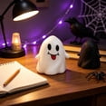 thumbnail image 4 of 5.9" Halloween Squishy Set, Soft Slow-Rising Ghost & Pumpkin, Halloween Party Favors, 4 of 4