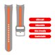 thumbnail image 4 of Reemplazo de correa de reloj Correas de reloj a prueba de sudor Accesorios para Galaxy Watch5 Pro Hugtrwg Nuevos Originales, 4 of 9
