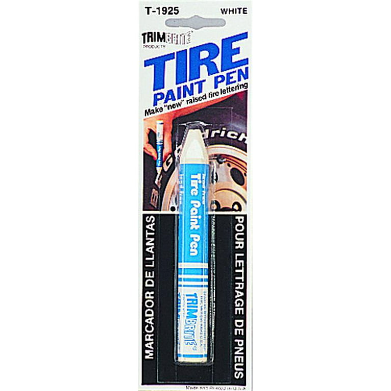 Trimbrite T1925 White Tire Pencil