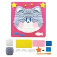 thumbnail image 2 of DIY Knitting Kit,Children's Wool Craft Kit Handmade Wool Painting And Embroidery Children's Animal Poking Fun Children's Material Package Puzzle, 2 of 9
