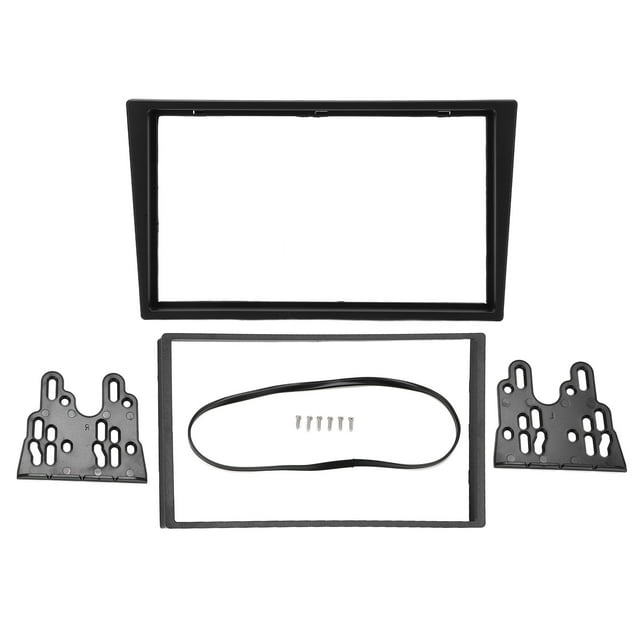 2Din Front Control CD Radio Fascia Frame Dash Player Panel Replacement for OPEL Corsa C 2000‑2006