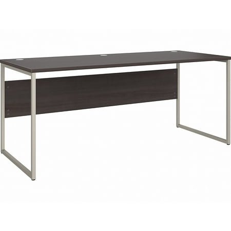 UPC: 0042976151690 | Bush Business Furniture Hybrid 72 W x 30 D Computer Table Desk with Metal Legs Storm Gray (HYD373SG)
