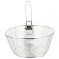 thumbnail image 4 of SEWCHICS Stainless Steel Fry Basket with Handle for Crispy Snacks, Fries, and Kitchen Use, 4 of 8