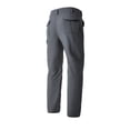 thumbnail image 3 of TOMVIGX Mens Cargo Pants Relaxed Fit Waterproof Ripstop Hiking Pants Lightweight Elastic Waist Stretch Work Jeans Slim Fit Hunting Gray Pants with Multiple Pockets M, 3 of 8