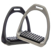 Compositi Reflex 3D Wide Track Stirrups, Black (465137BLK-475), 4.75