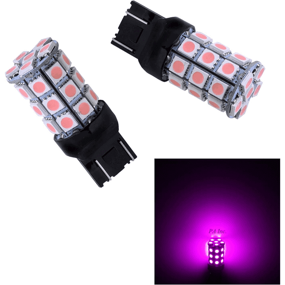 PA LED 2PCS 30SMD T20 7443 WHITE Auto LED Bulb 12V for Turn Signal Side Marker Stop Backup Tail Light