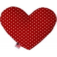 thumbnail image 2 of Mirage Pet 1135-CTYHT6 Red Stars Canvas Heart Dog Toy - 6 in., 2 of 2