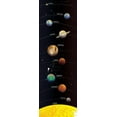 thumbnail image 4 of Jace Grey 9x18 Black Modern Wood Framed Wall Art Titled - Planets Almost In Alignment 2, 4 of 6