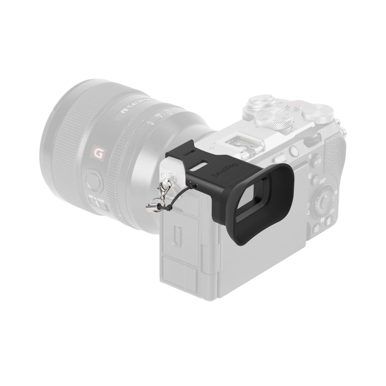 Verbeterde Versie) SMALLRIG A7C Cage voor Sony A7C met Siliconen Zijhandvat, Ingebouwd Snelkoppelingsplaat voor Arca - 3212B