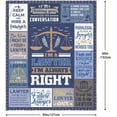 thumbnail image 5 of Lawyer Gifts for Women, Lawyer Gifts for Men, Law School Graduation Gifts, Law School Essentials, Law School Gifts, Lawyer Gift Ideas, Best Lawyer Ever Throw Blanket 60 x 50 Inch, 5 of 6