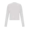 thumbnail image 4 of Veste pour Femmes, Chandail à Manches Longues Couleur Unie, Pulls pour Femmes, 4 of 8