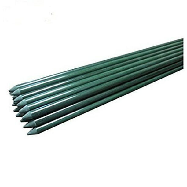Pack Rust Free Plant Sticks Fence, Long Garden Stakes